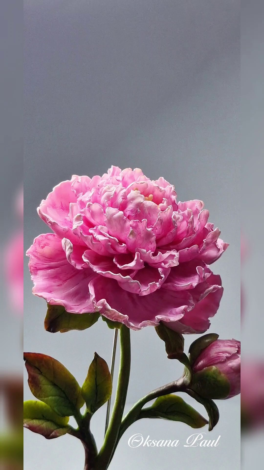 Броши с цветами / Blumen-Broschen ➜. Oksana Paul-Gardinen-Design Oksana Paul ✧ Art of Gardinen & Textile Design ✧ Polymer Clay Art & Handmade Creatures