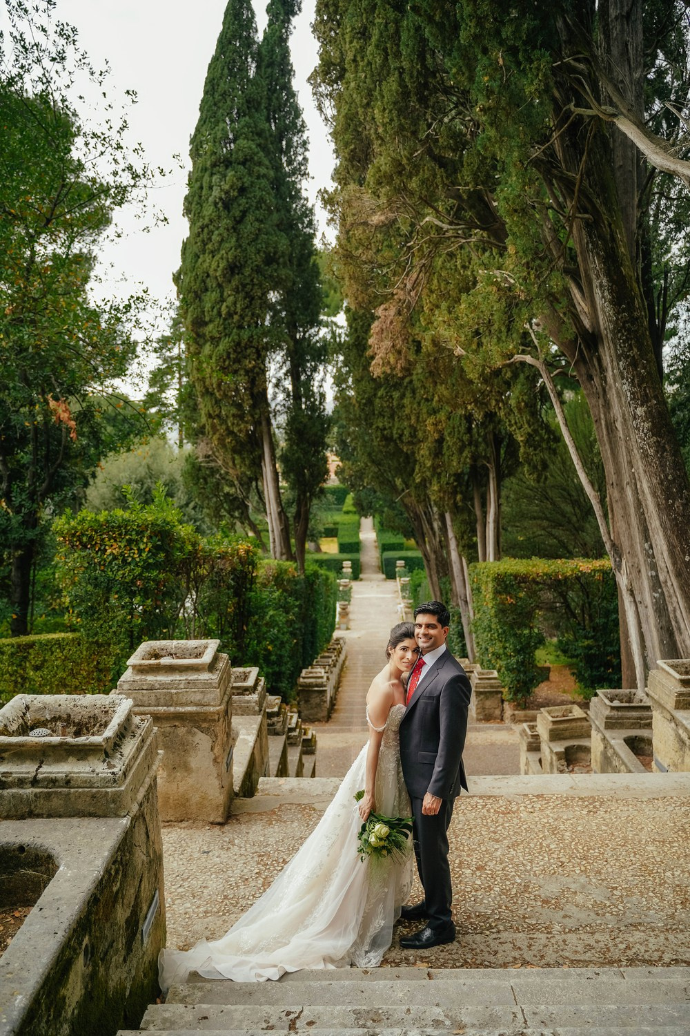 Wedding photoshoot in Tivoli. Photographer in Italy Natalie Bero