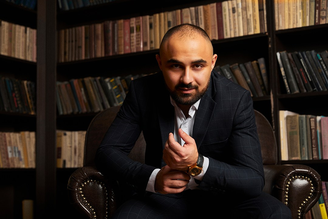 Business portraits. Photographer in Baku Kamran Enceladus