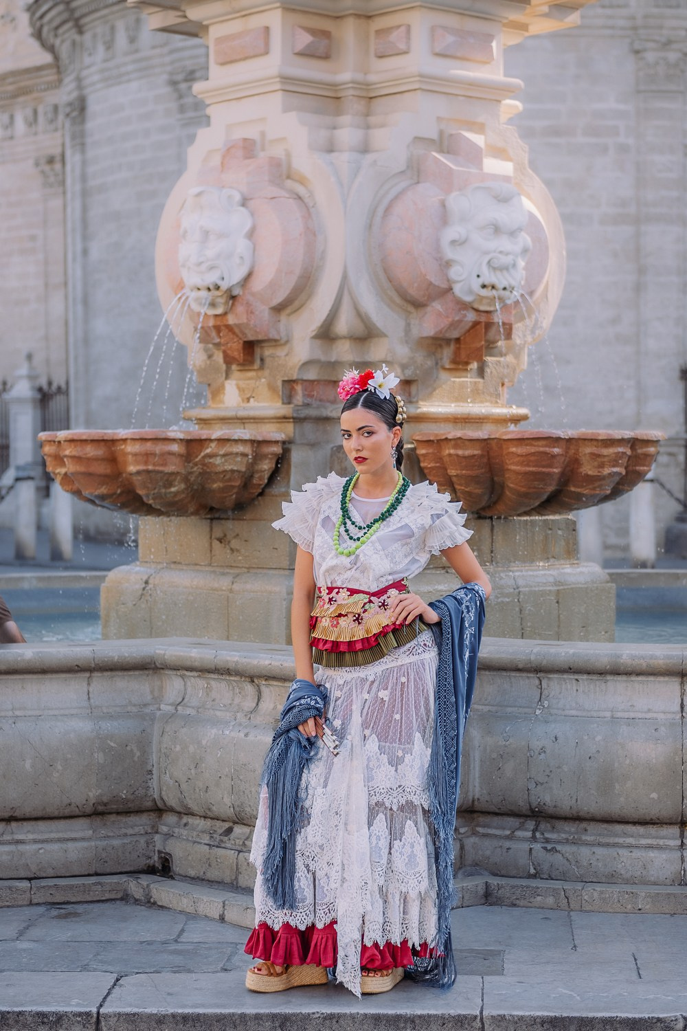 Flamencas al borde del Guadalquivir