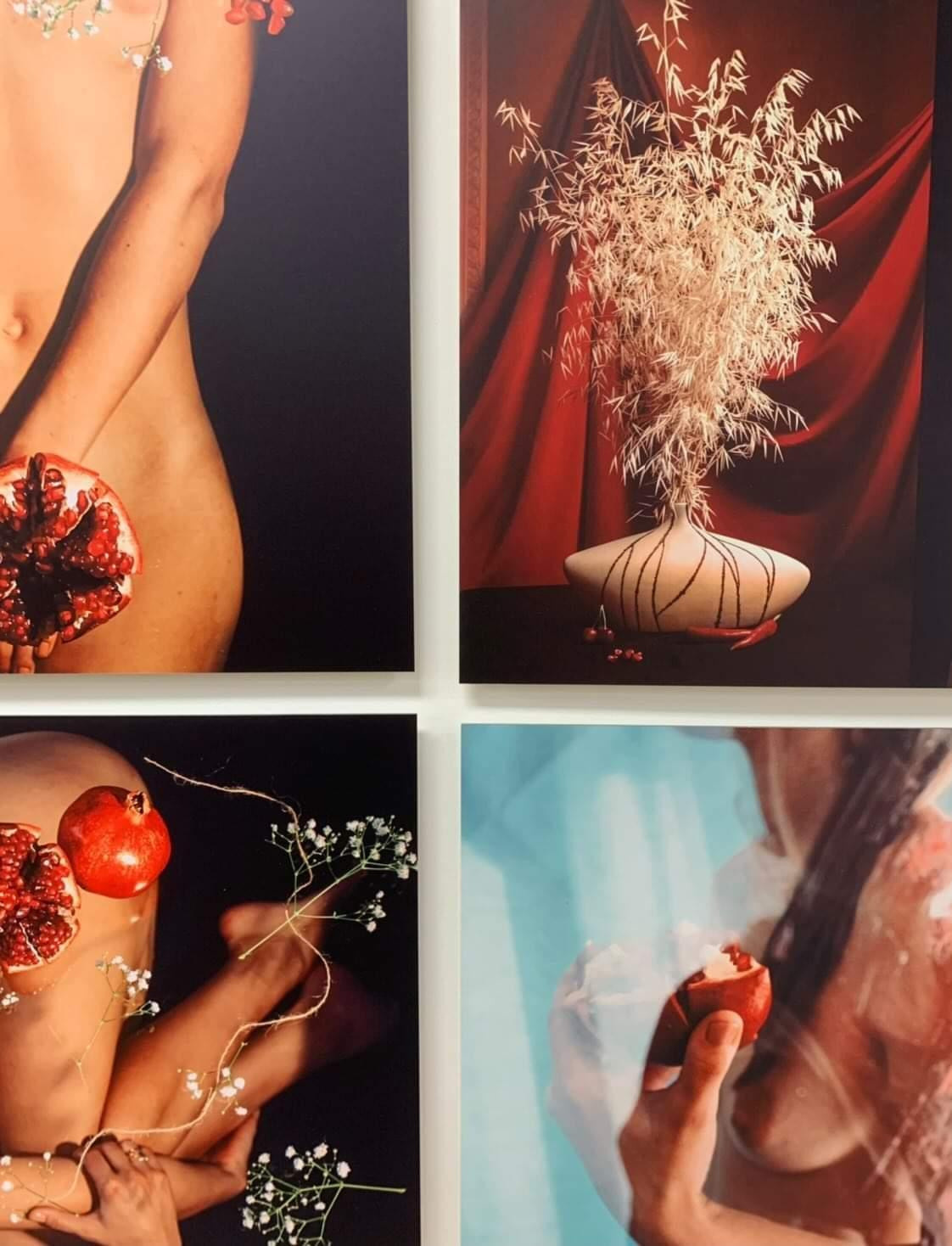 Exhibition in Barcelona, Spain. Lolly Shine. Contemporary digital artist