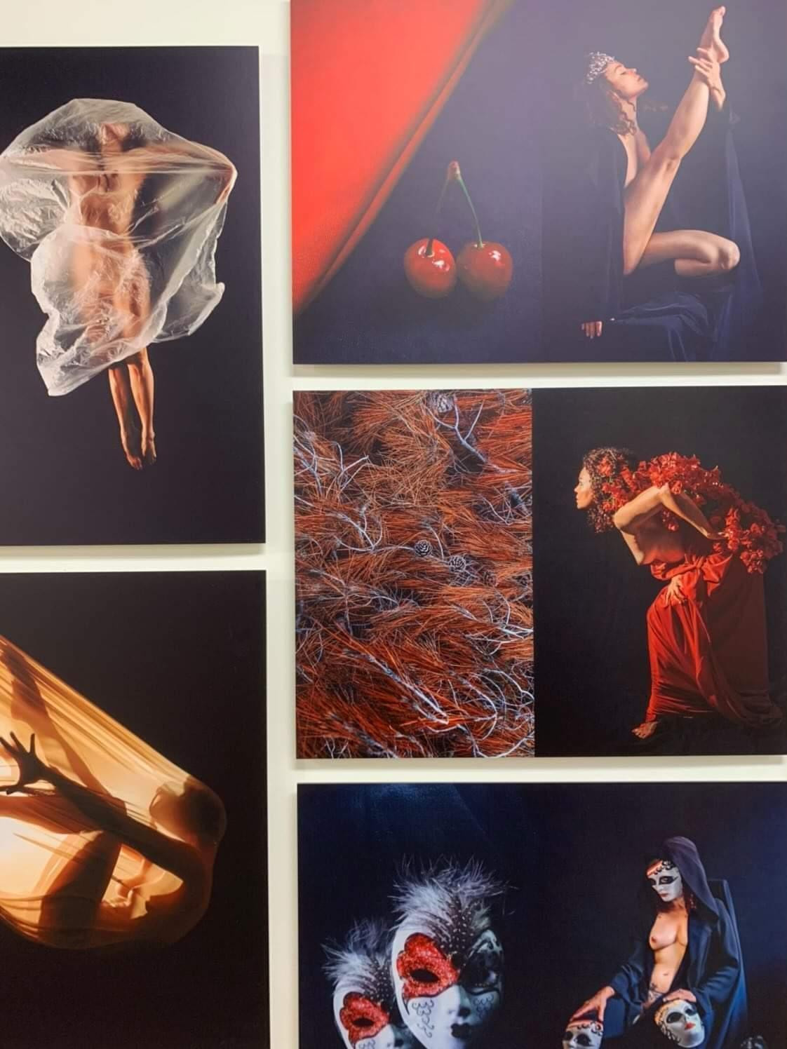 Exhibition in Barcelona, Spain. Lolly Shine. Contemporary digital artist