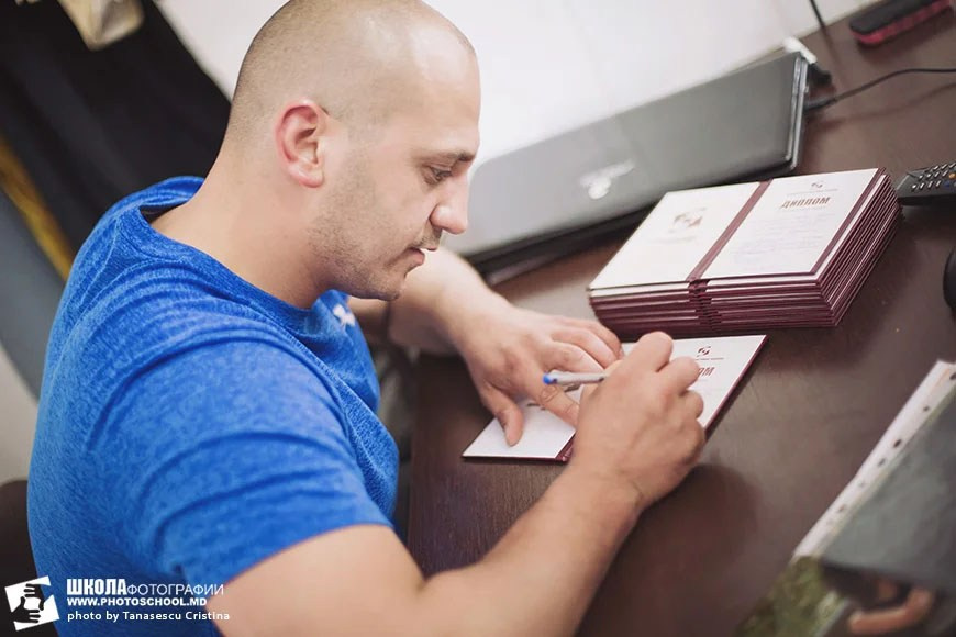 I level. Școala de fotografie lui Roman Ribaliov. Orașul Chișinău, Moldova