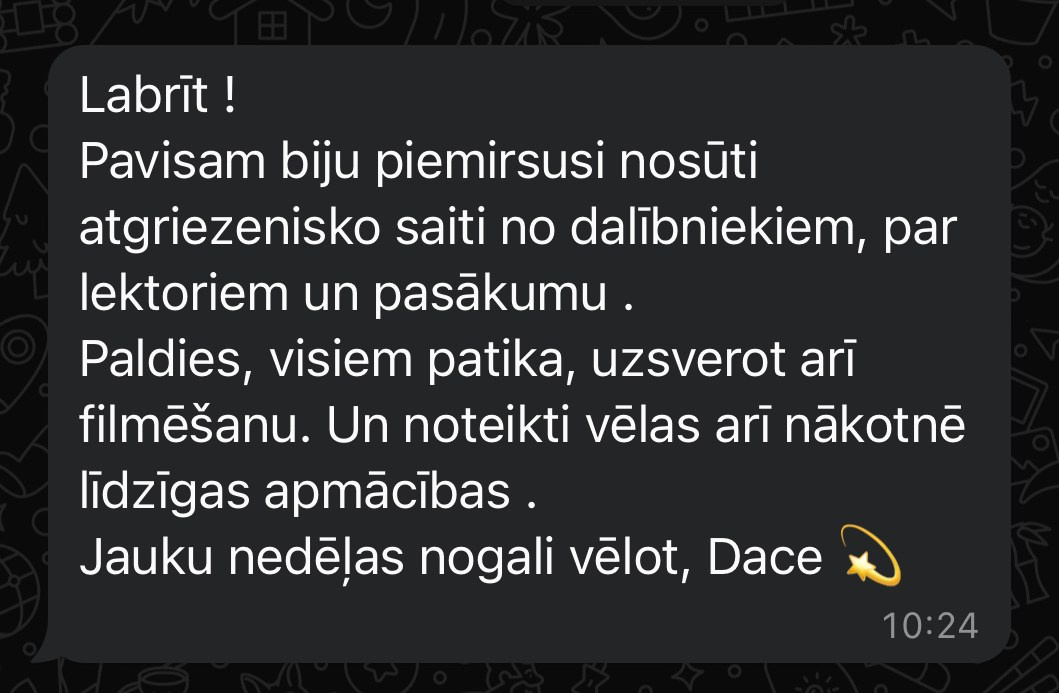 Meistarklase - filmējam ar telefonu. Video shooting and creating with phone, iPhone Video School