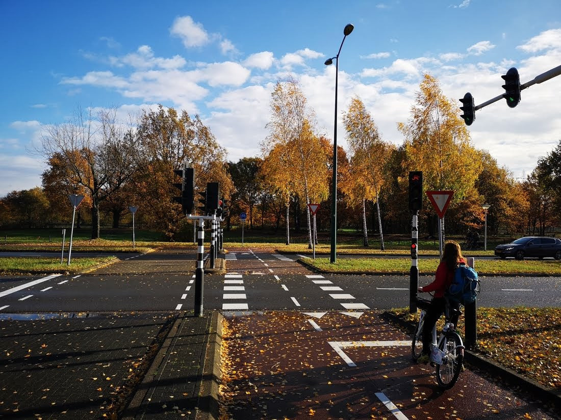 Ar velosipēdiem pa Eidhovenu
