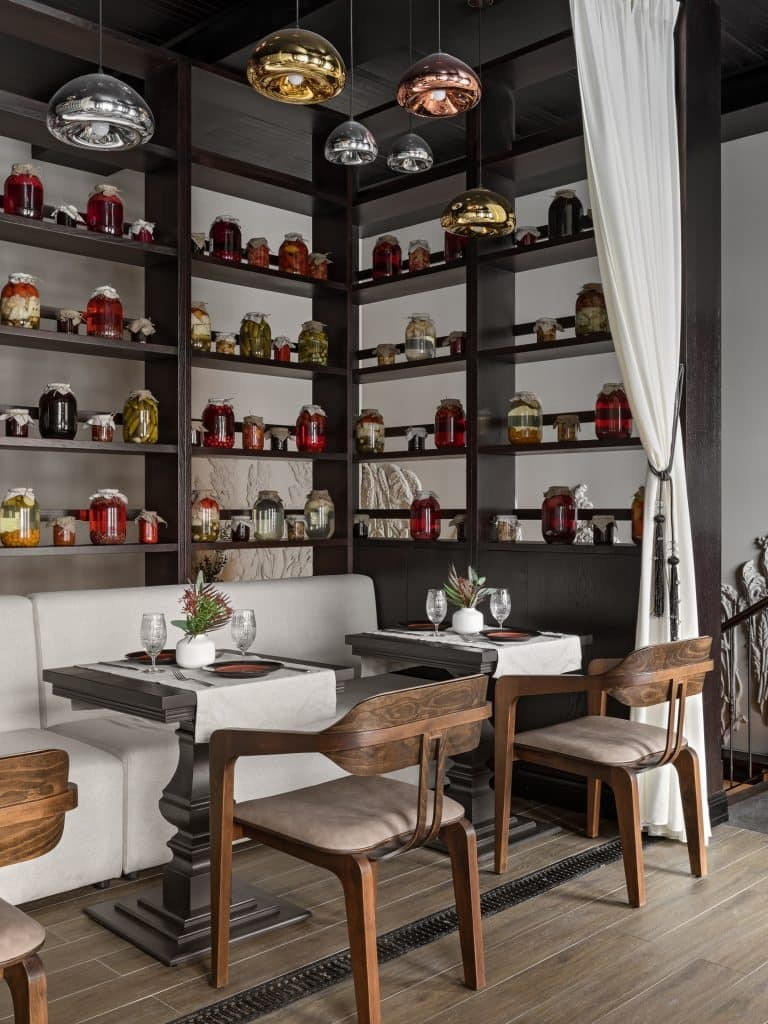 БУЛЬБАШЫ РЕСТОРАН. Дизайн интерьера и 3D-визуализация | AB Design Buro