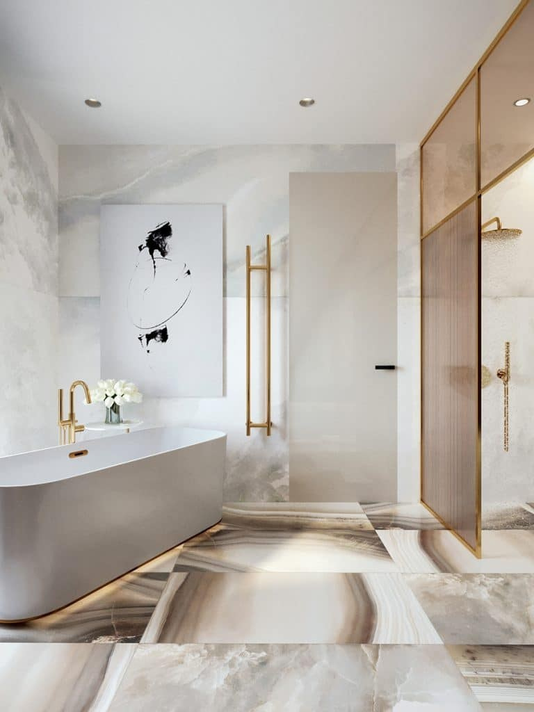 ART DECO HOUSE. Interior Design & 3D Rendering | AB Design Buro