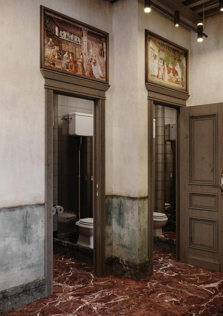 ITALIAN RESTAURANT. Interior Design & 3D Rendering | AB Design Buro