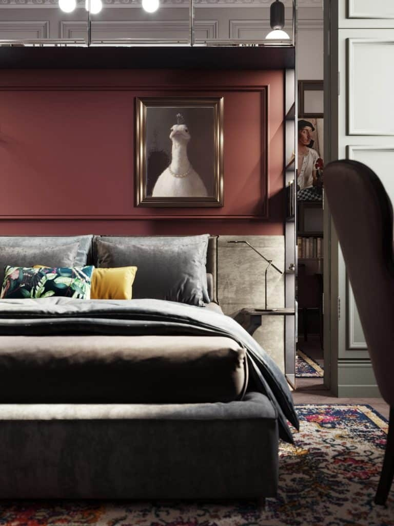 APARTMENT IN HISTORICAL ART CHIC STYLE. Дизайн интерьера и 3D-визуализация | AB Design Buro