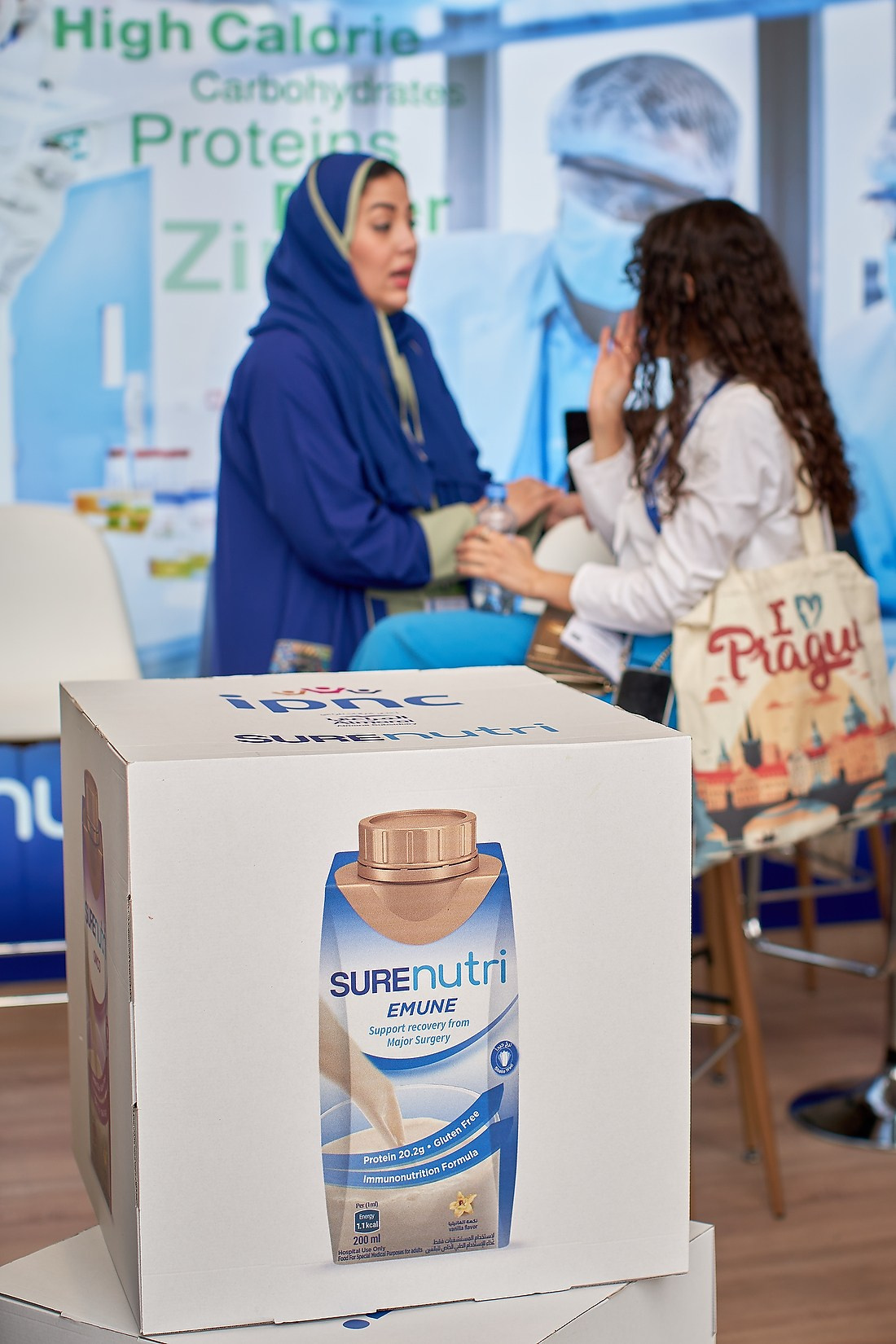 High-quality trade show visuals – product and display photography at ESPEN
