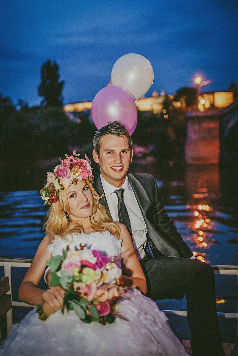 Michelle & Dan — Designer Vrtba Garden Wedding Photography, Prague