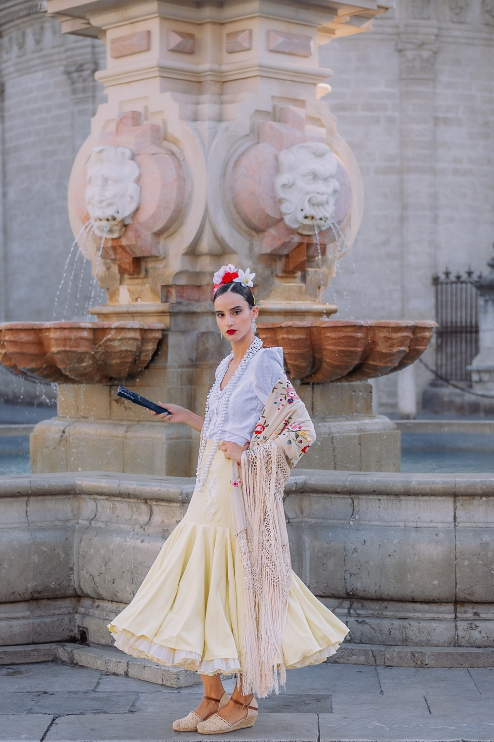 Flamencas al borde del Guadalquivir