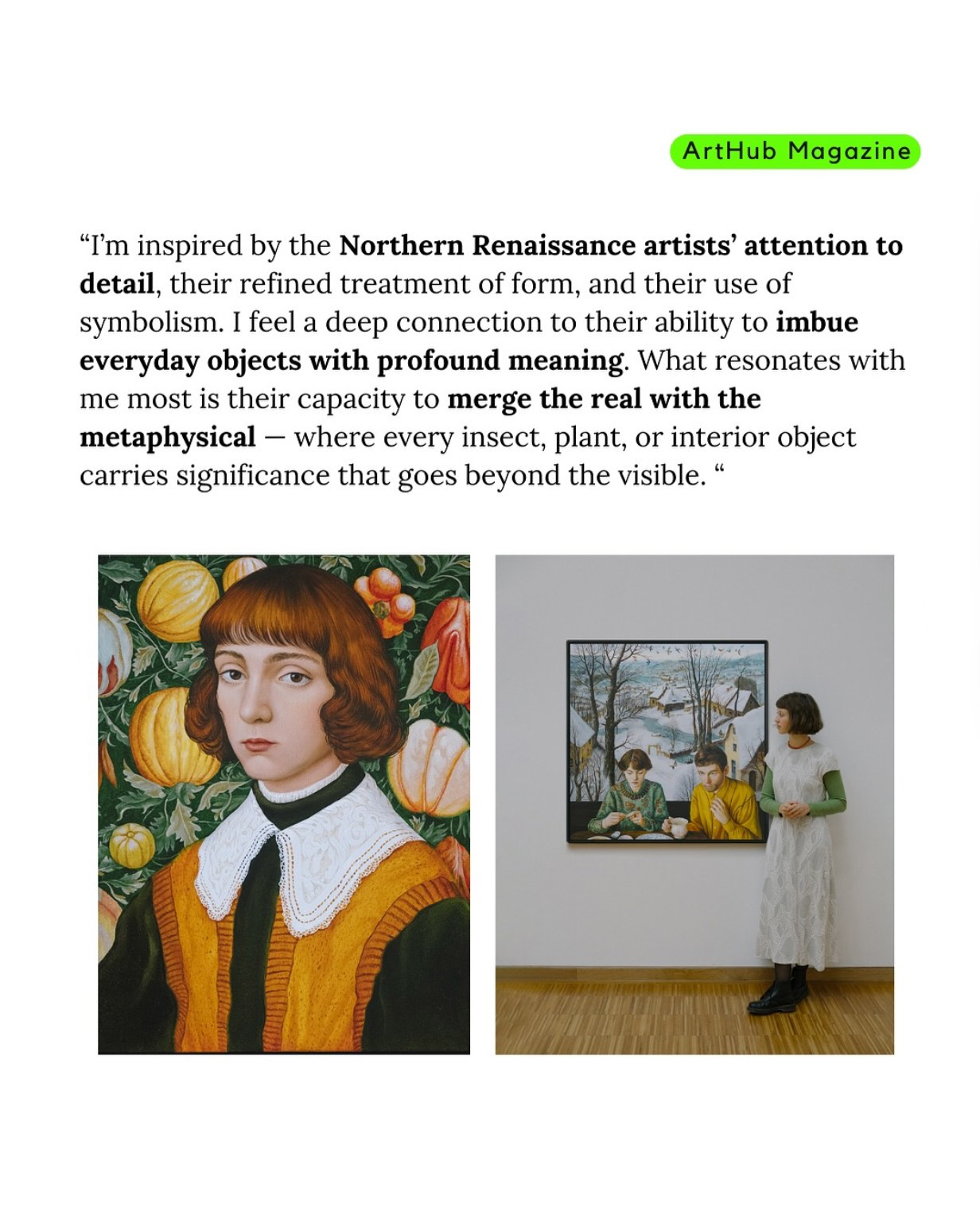 Interview for ArtHub Magazine. ELEN BEZHEN