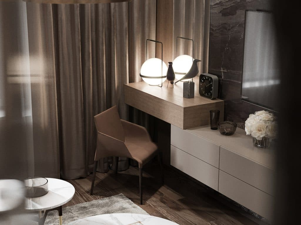 STONE APARTMENT. Дизайн интерьера и 3D-визуализация | AB Design Buro