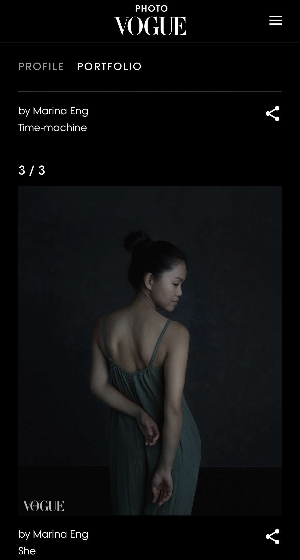 About. Marina Eng. Art Photographer. New York