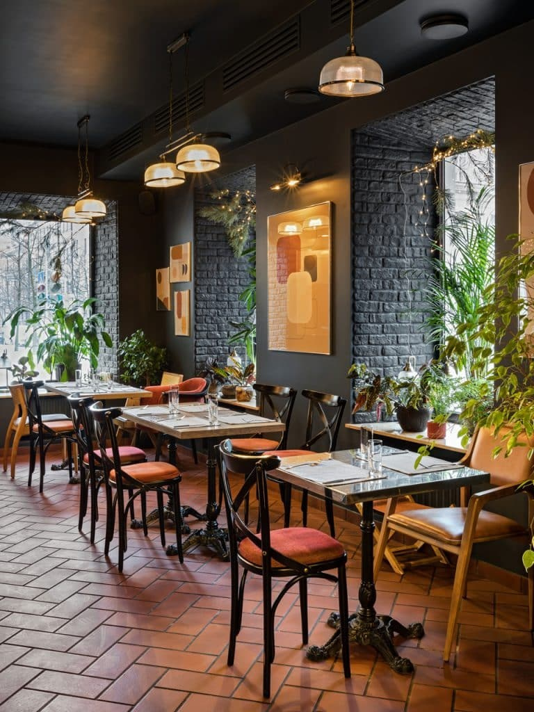 MILANO CAFE. Дизайн интерьера и 3D-визуализация | AB Design Buro