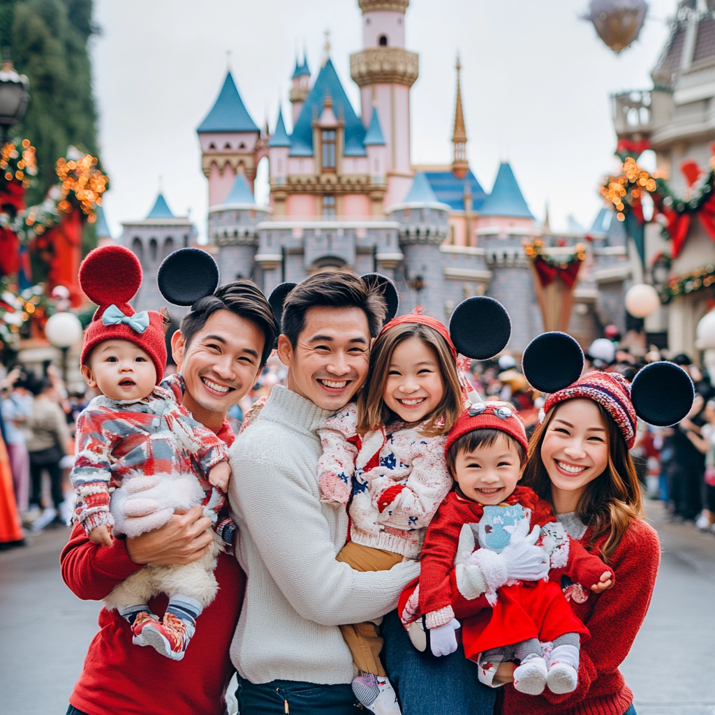 Best Photographer in Paris: Your Guide to Unforgettable Winter Photoshoots at Disneyland Paris. Photographe à Paris