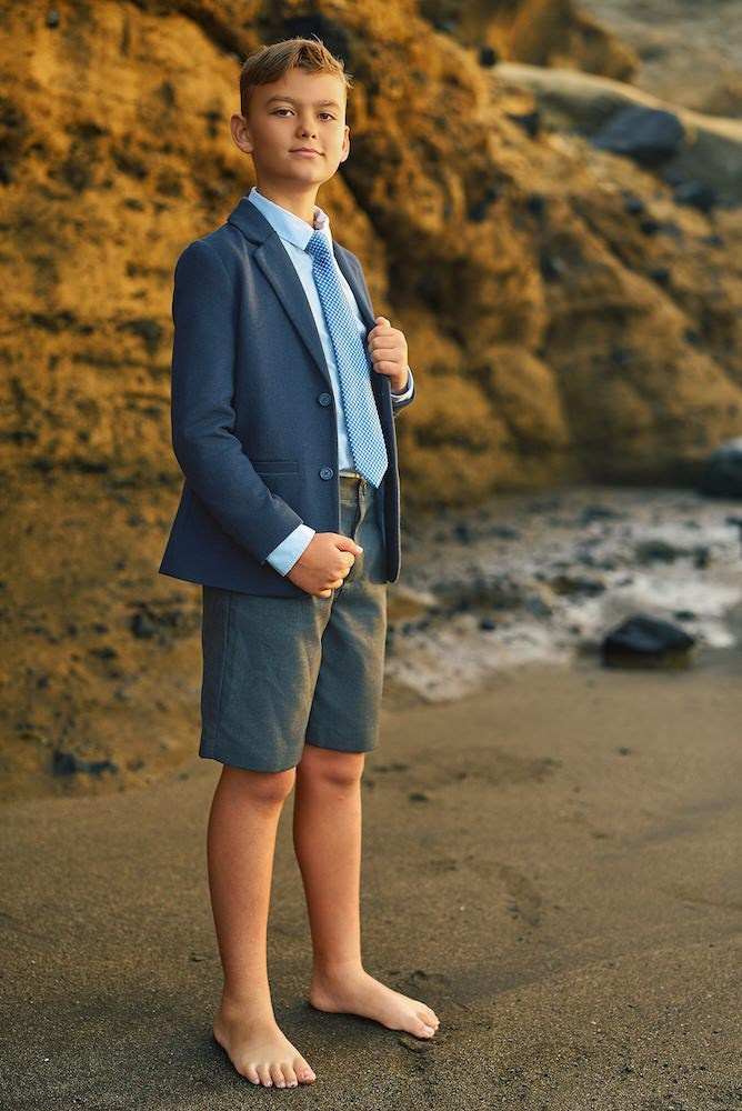 Sesión de comunión en la playa en Tenerife