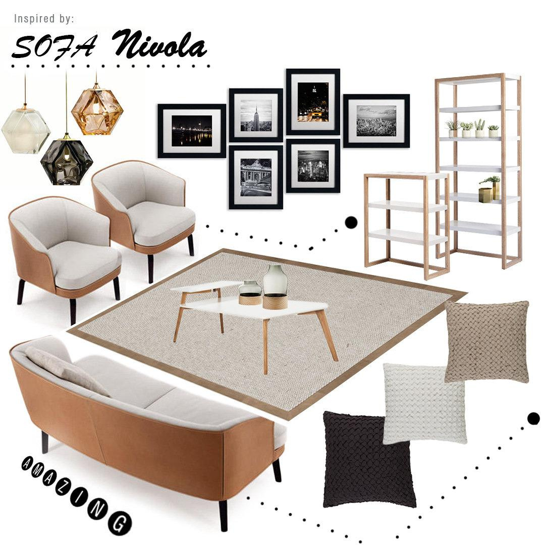 interior with Sofa Nuvola