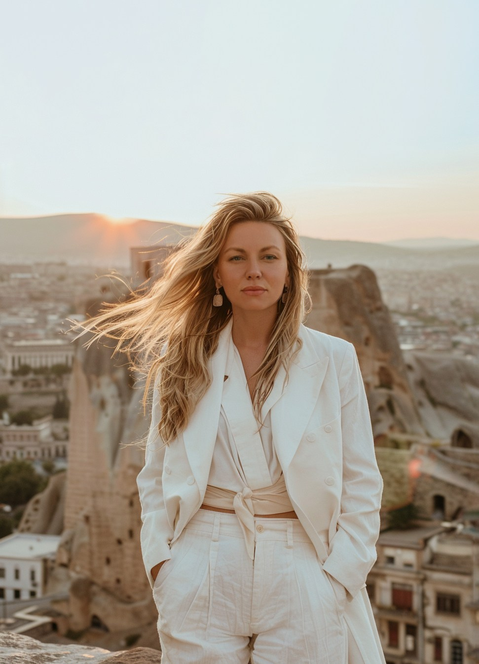 AI biznesa fotosesija. Sieviešu fotogrāfe Nadja Kraukle