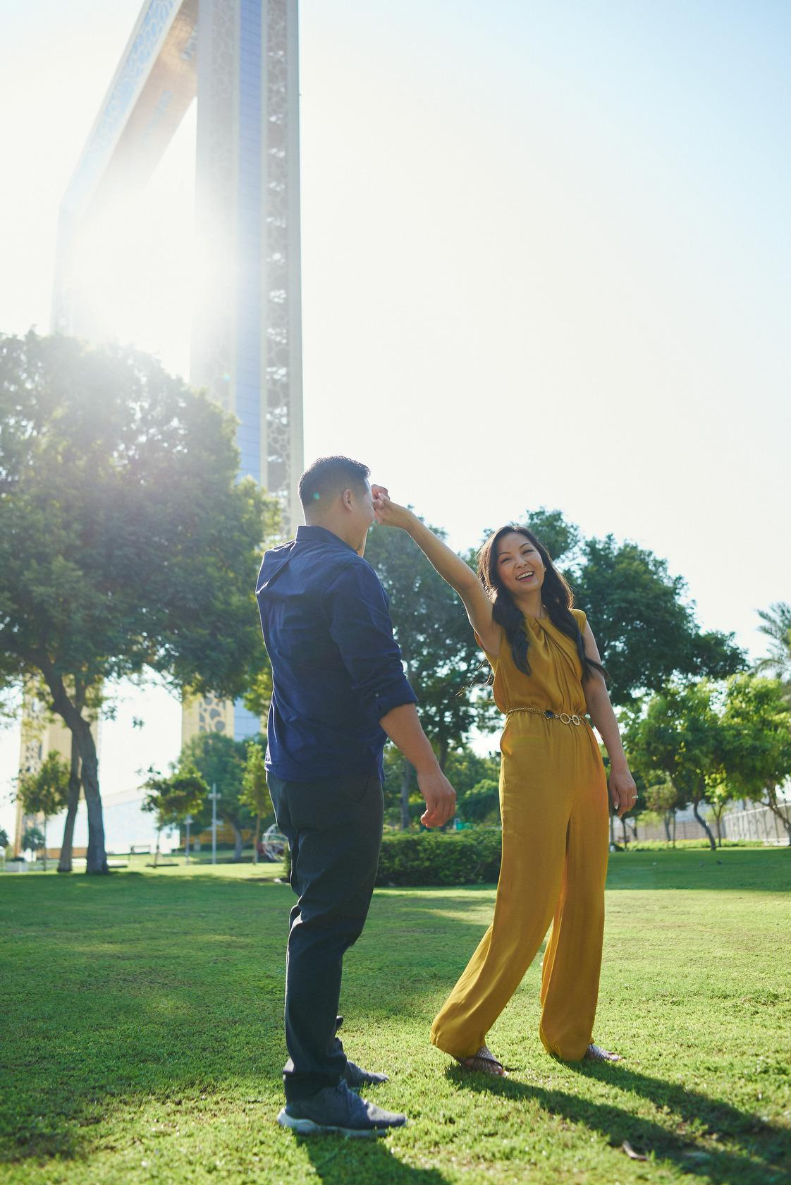 Honey moon couple photo shoot Dubai