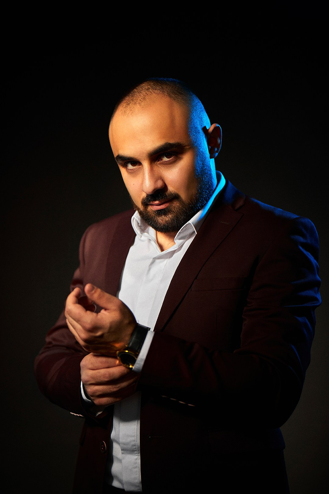 Business portraits. Photographer in Baku Kamran Enceladus