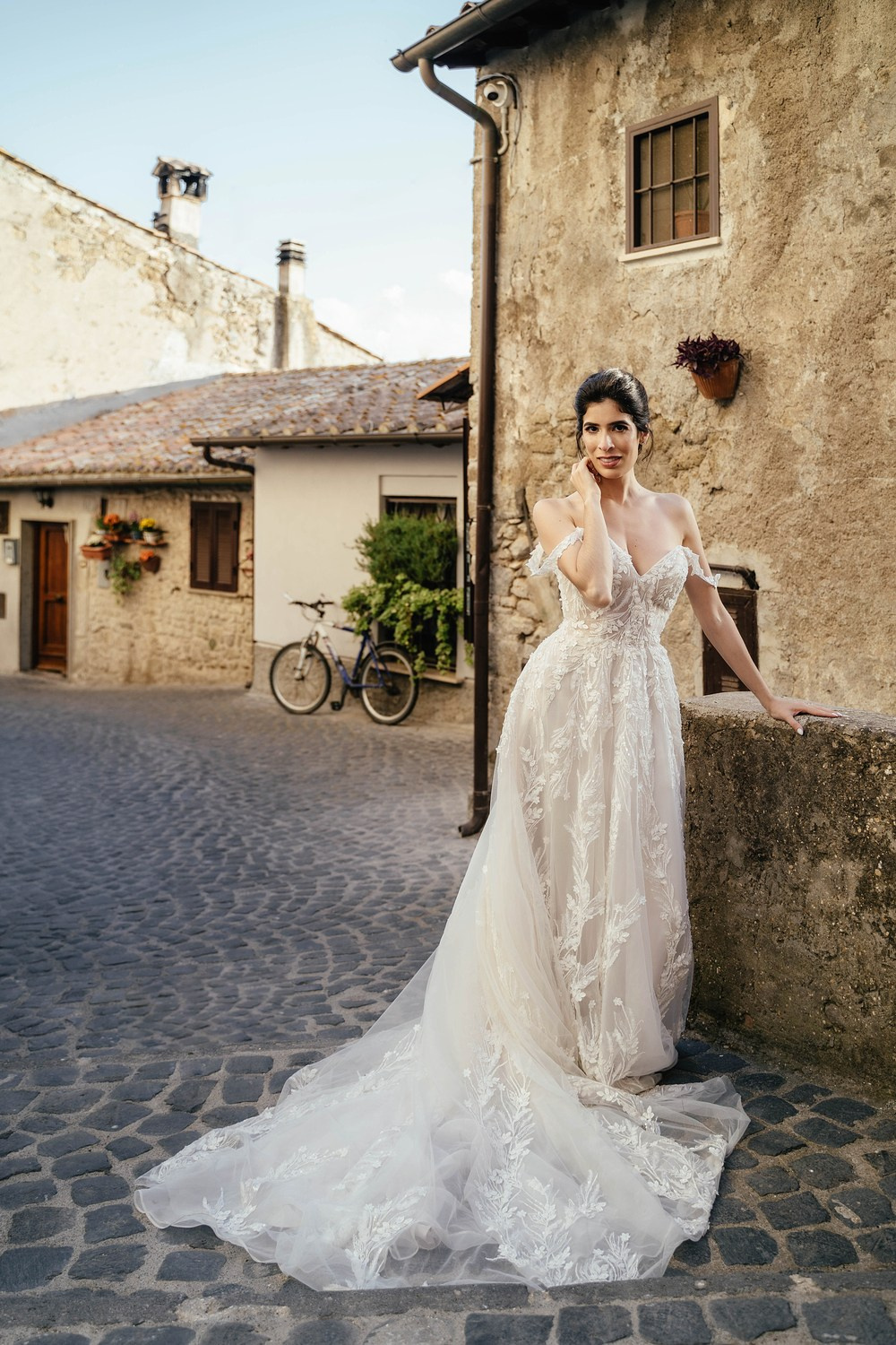 Wedding photoshoot in Anguillara Sabazia. Photographer in Italy Natalie Bero