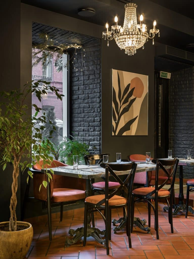 MILANO CAFE. Дизайн интерьера и 3D-визуализация | AB Design Buro