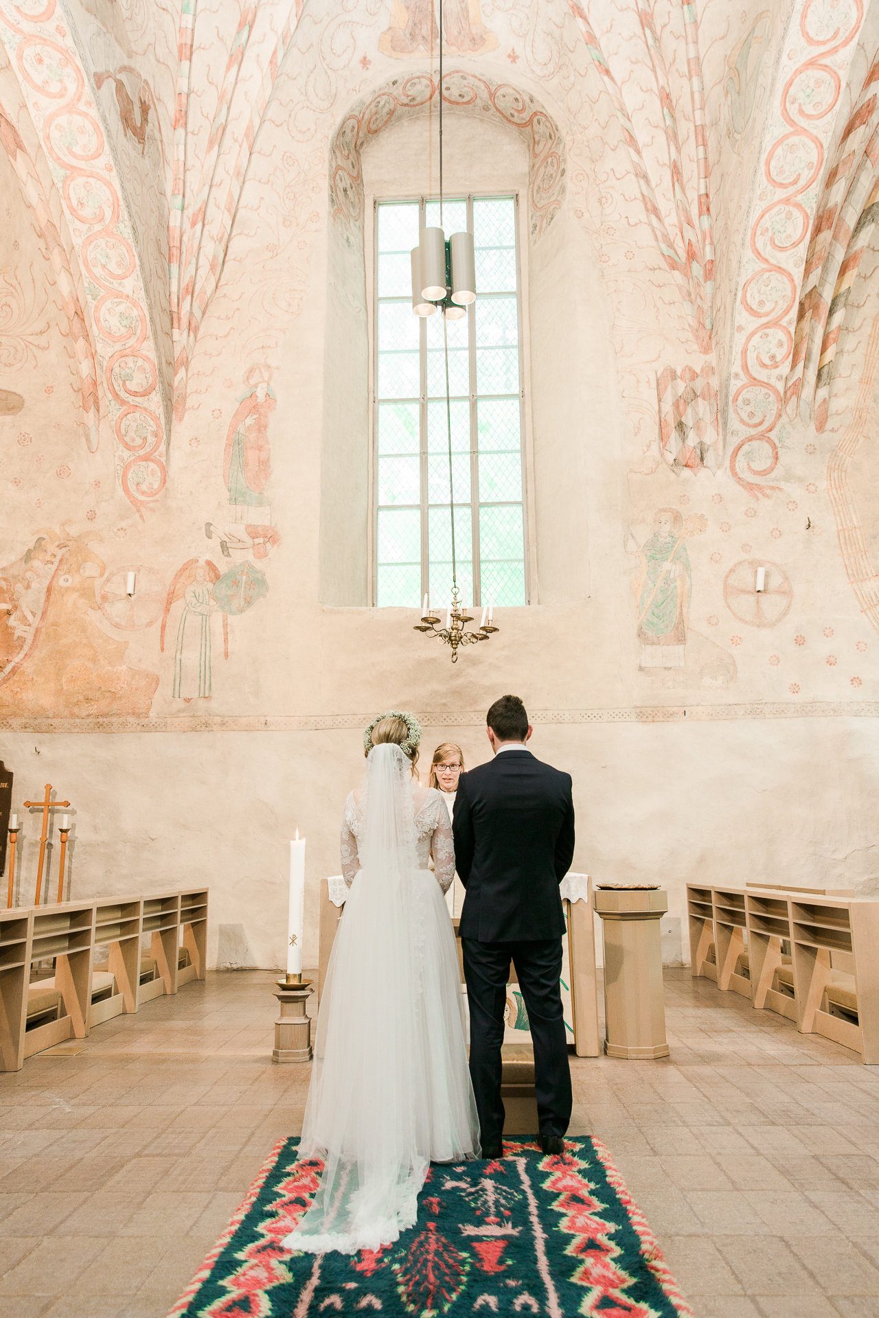 Ann-Marie ja Tani, hääkuvaus Mustion linnassa