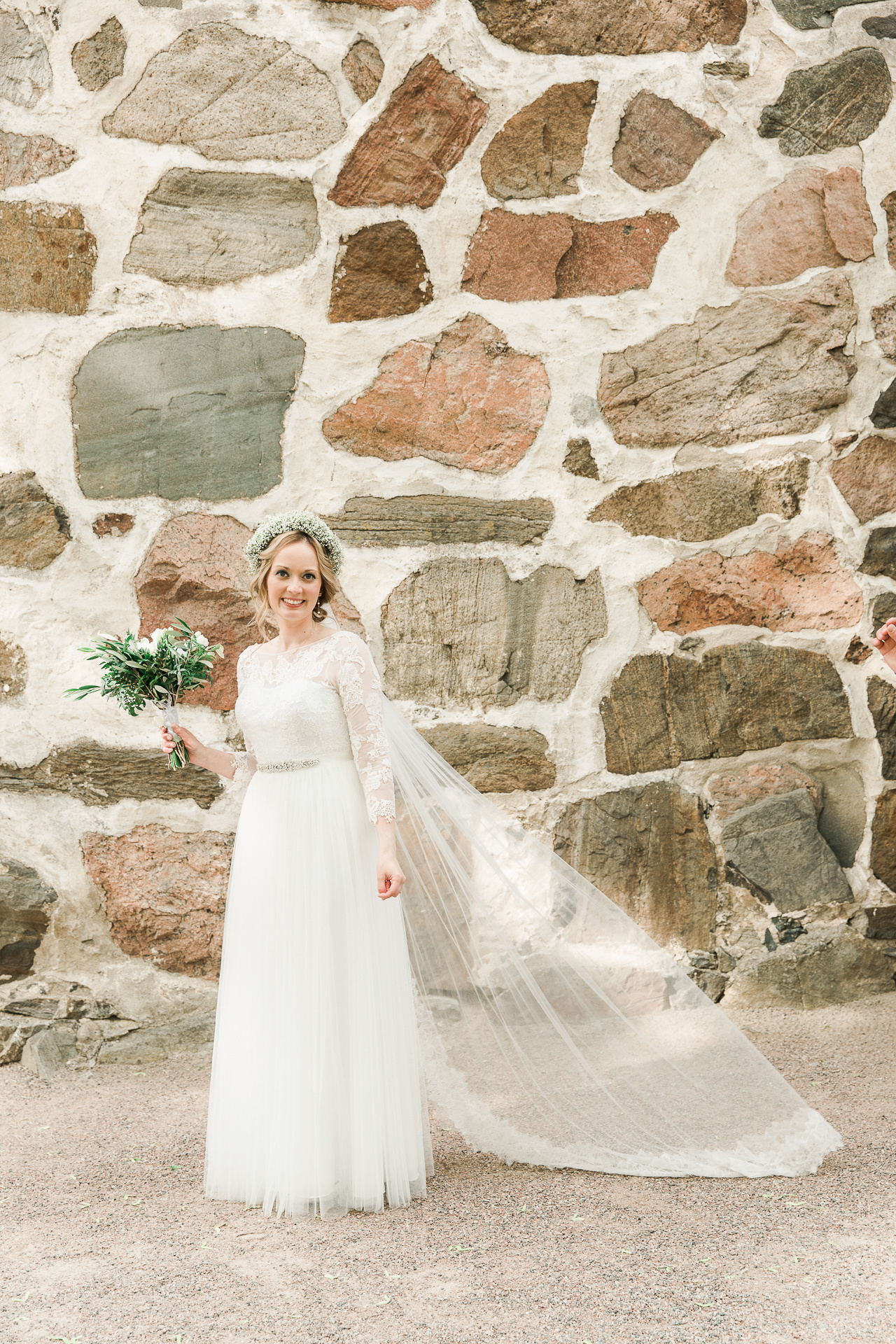 Ann-Marie ja Tani, hääkuvaus Mustion linnassa