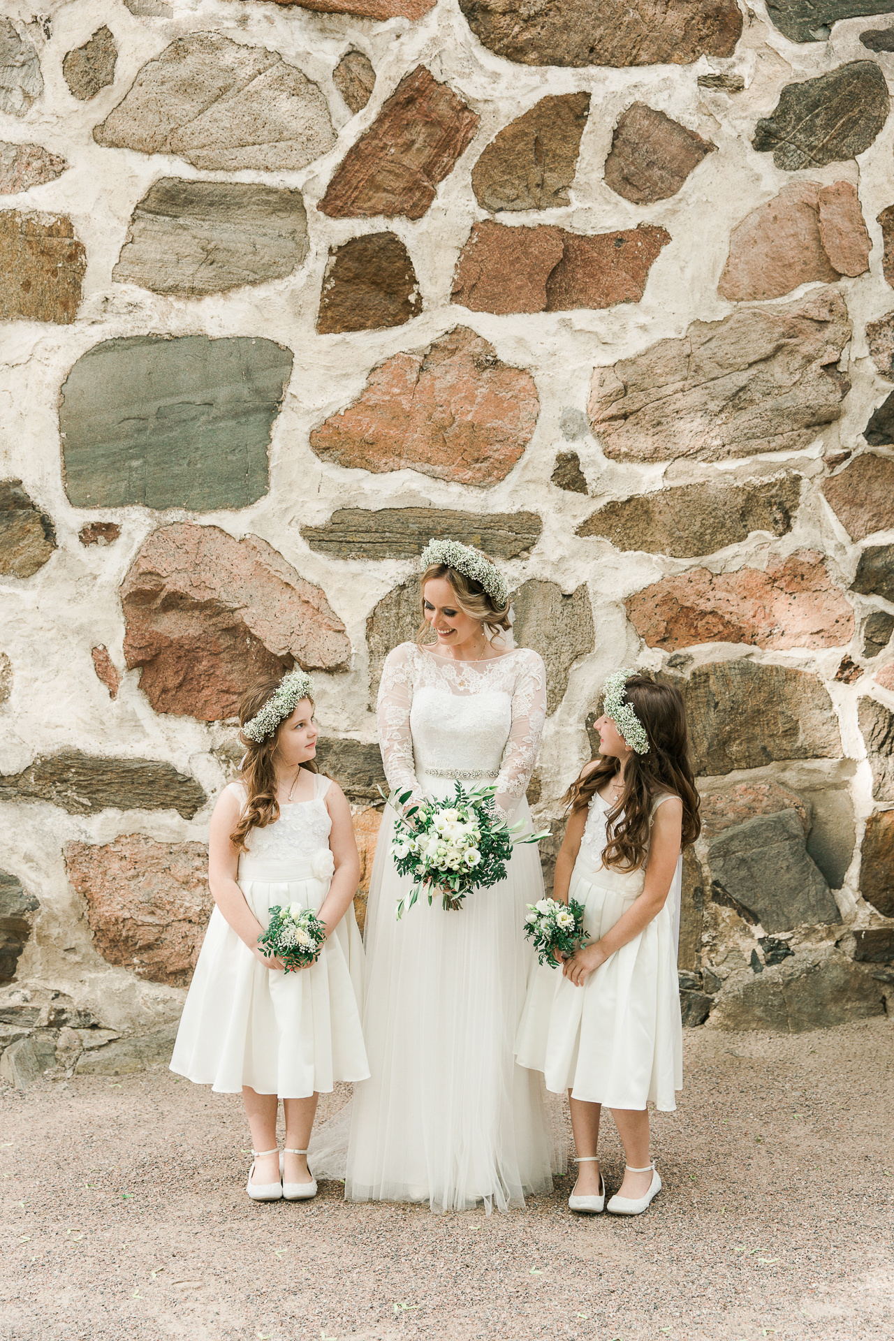 Ann-Marie ja Tani, hääkuvaus Mustion linnassa