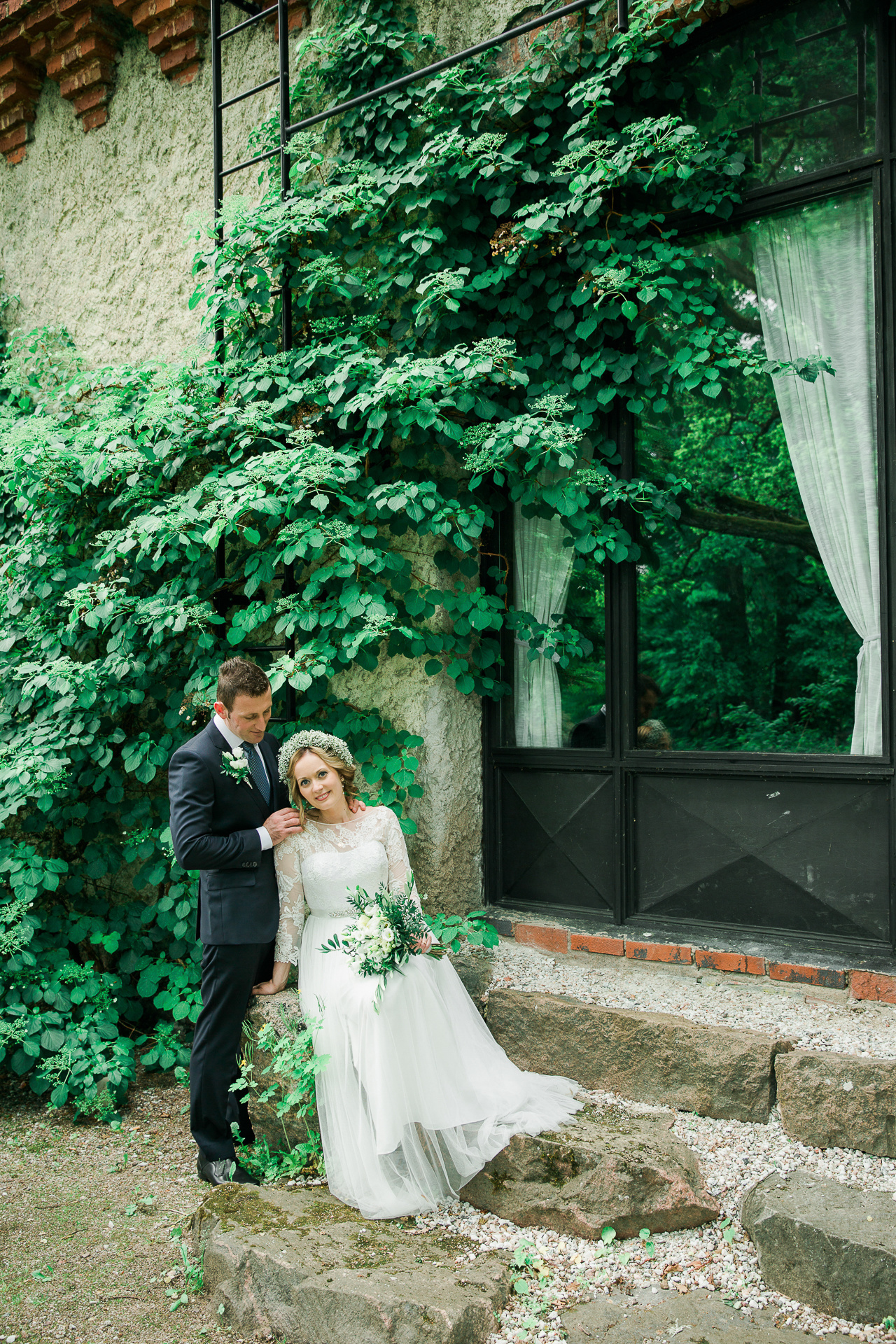 Ann-Marie ja Tani, hääkuvaus Mustion linnassa