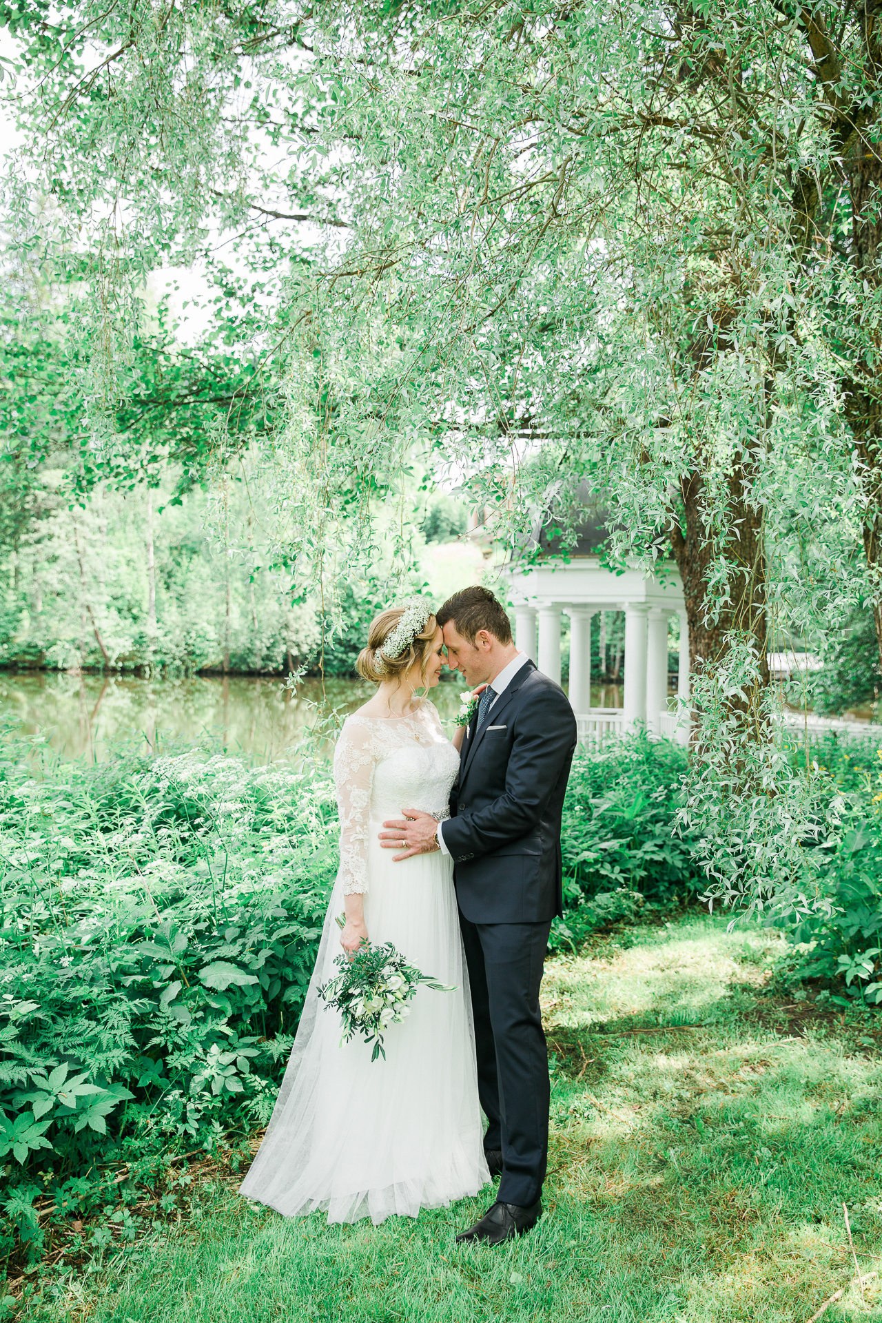 Ann-Marie ja Tani, hääkuvaus Mustion linnassa