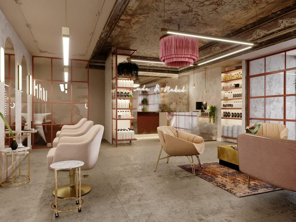 SPOT 2.55 / NUDE&NAKED. Дизайн интерьера и 3D-визуализация | AB Design Buro