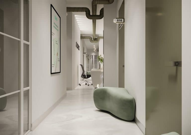 STOMEX DENTAL CLINIC. Дизайн интерьера и 3D-визуализация | AB Design Buro