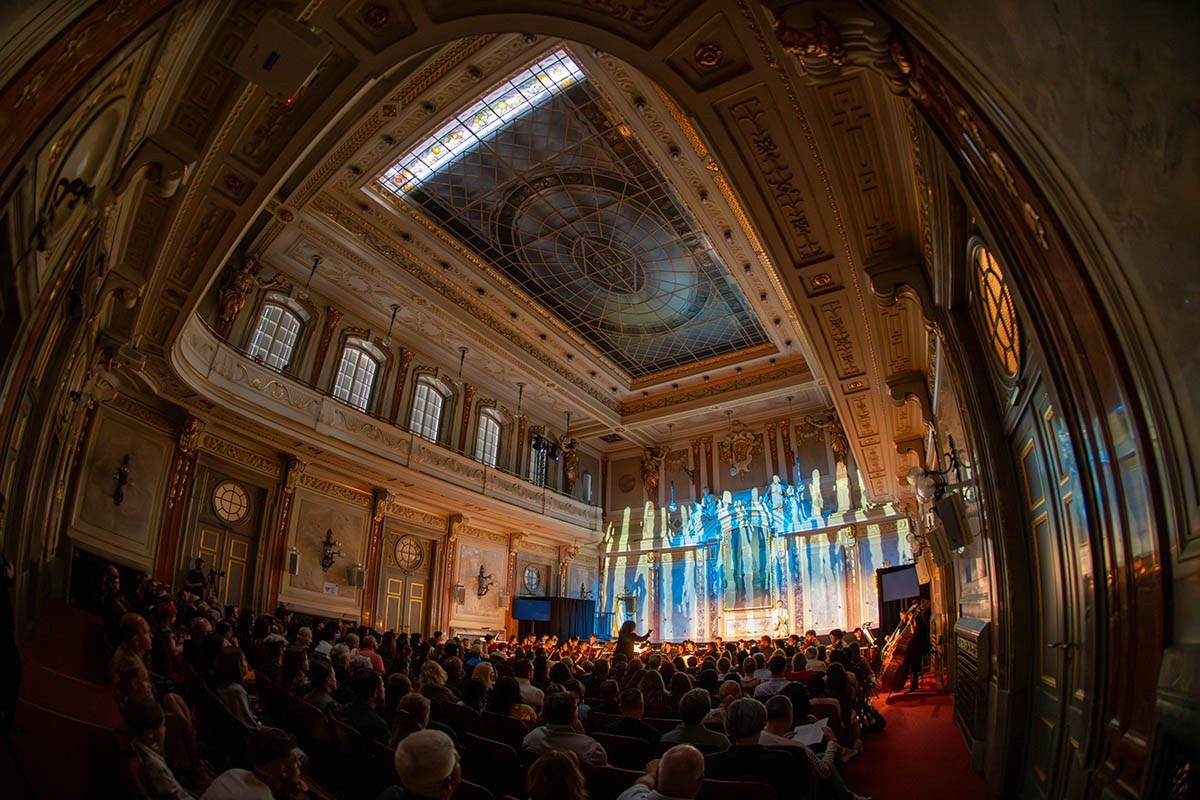 The Magic Flute performance at the Vienna Haus der Industrie, July 2025,