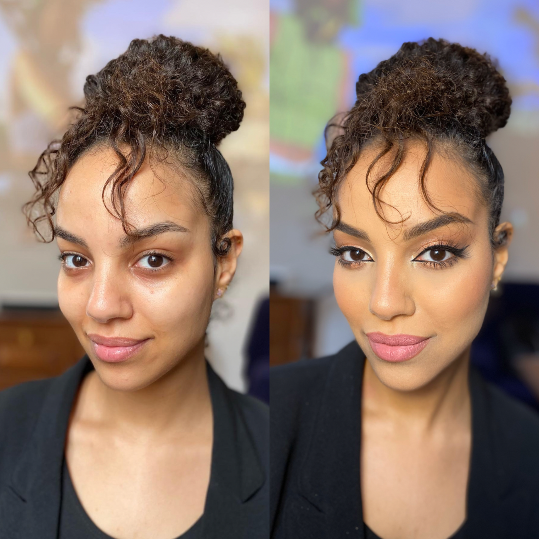 Makeup Transformation: Before and After-Rome