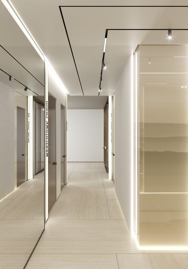 ELEMENTAL КЛИНИКА В ДУБАЕ. Дизайн интерьера и 3D-визуализация | AB Design Buro