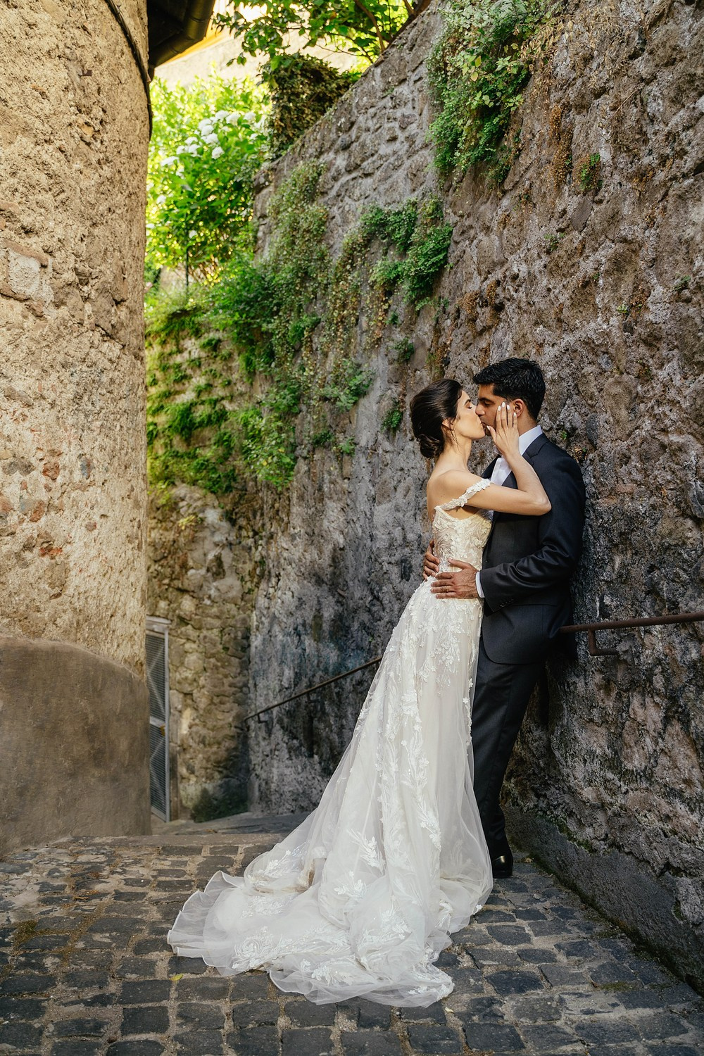 Wedding photoshoot in Anguillara Sabazia. Photographer in Italy Natalie Bero
