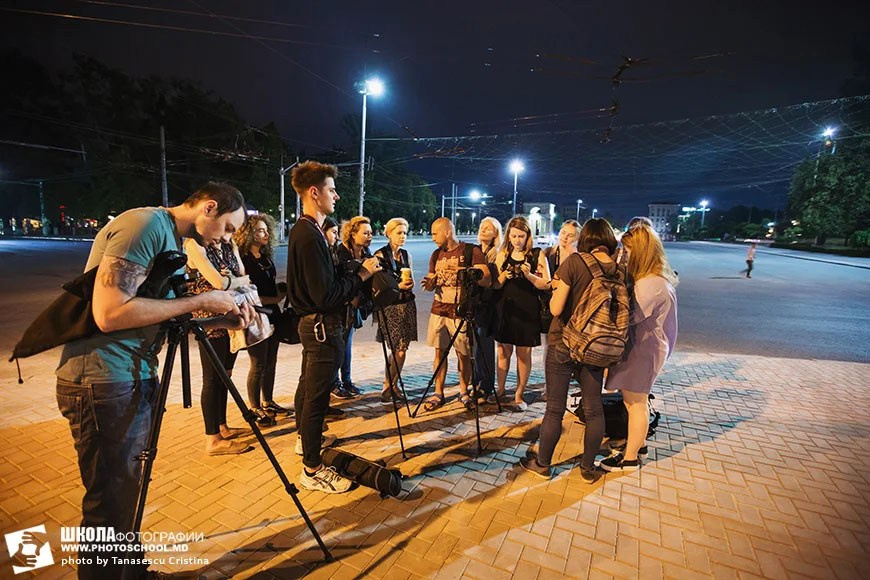 I level. Școala de fotografie lui Roman Ribaliov. Orașul Chișinău, Moldova