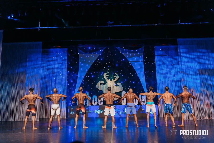 NPC Tahoe Show 2022 Men’s. Photo & Video Production Studio #1