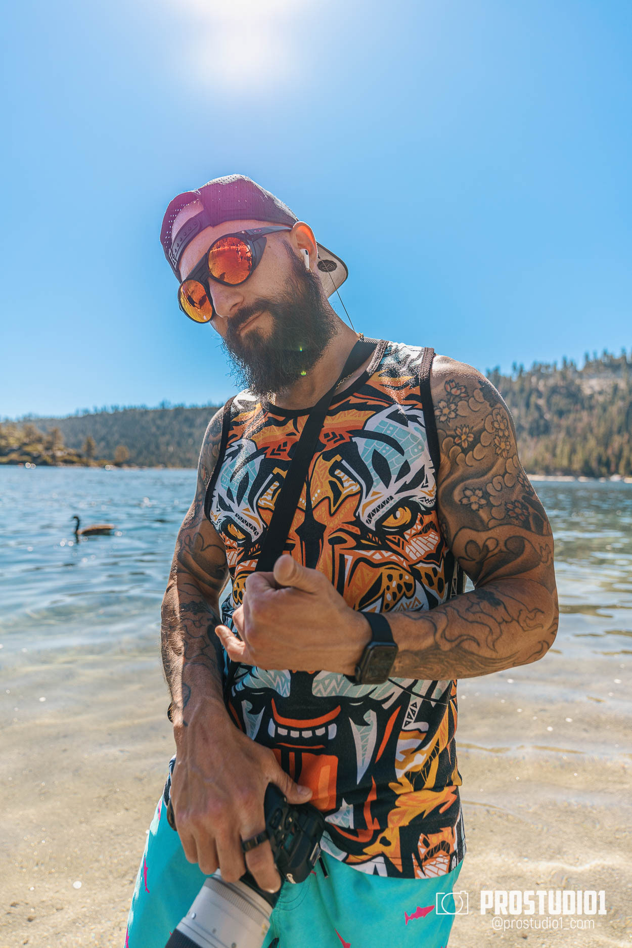 Tahoe Lake Photo shoot. Photo & Video Production Studio #1