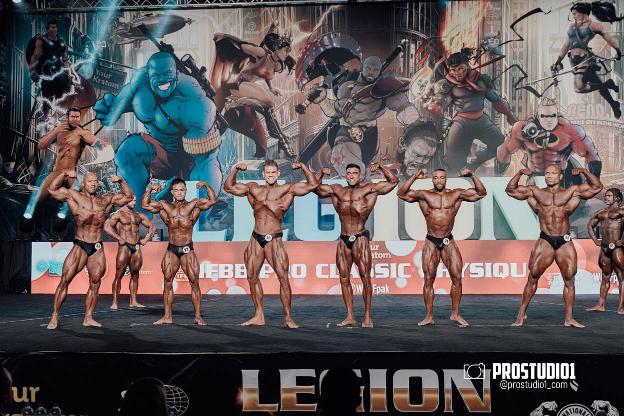 CLASSIC MEN’S PHYSIQUE. Photo & Video Production Studio #1