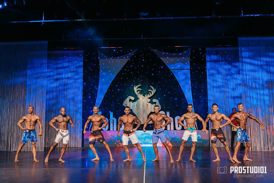 NPC Tahoe Show 2022 Men’s. Photo & Video Production Studio #1