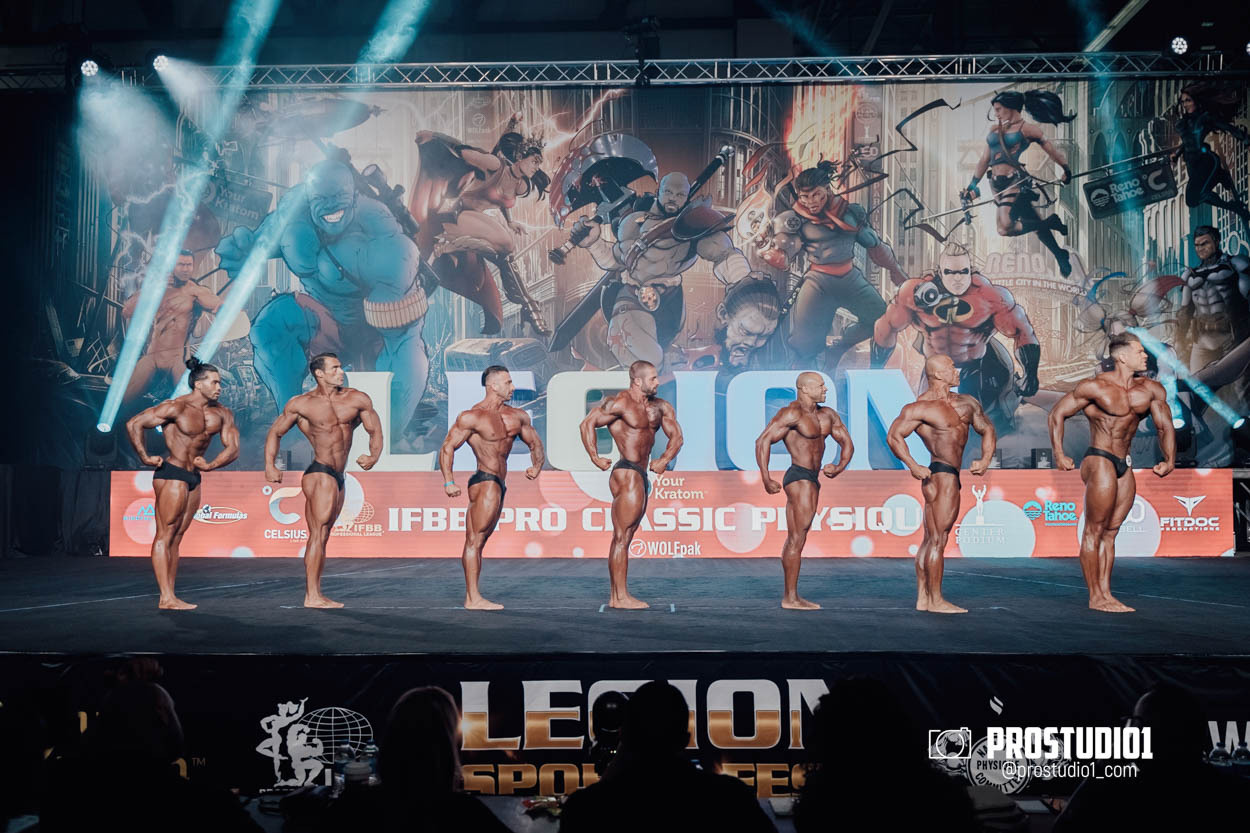 CLASSIC MEN’S PHYSIQUE. Photo & Video Production Studio #1