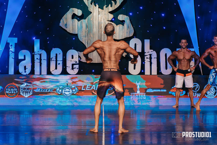NPC Tahoe Show 2022 Men’s. Photo & Video Production Studio #1
