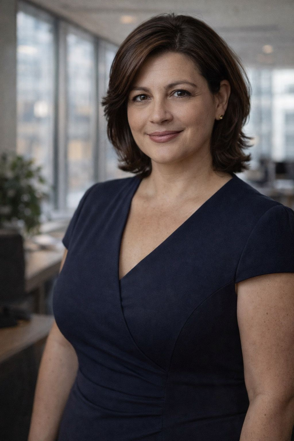 Портрет женщины в офисе