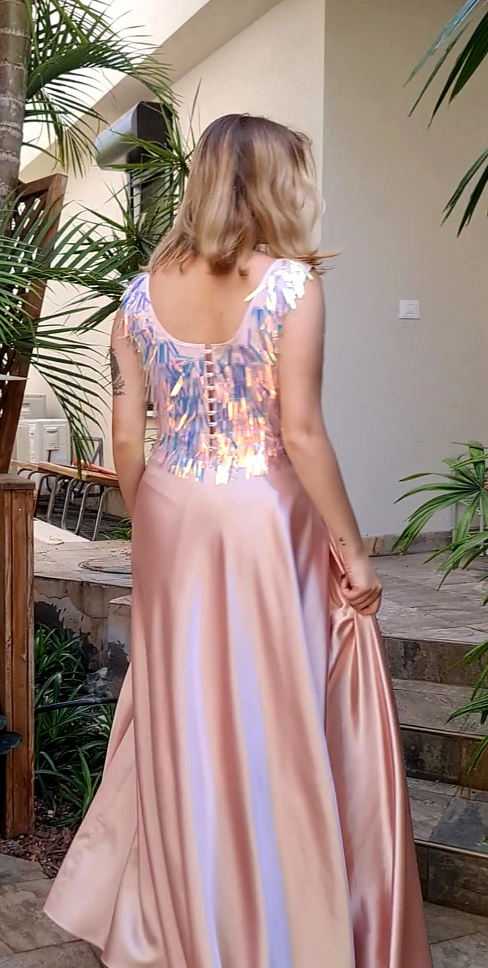 /סט /חצאית וחולצה “Briena”. מרי ליב, מעצבת שמלות בתפירה אישית