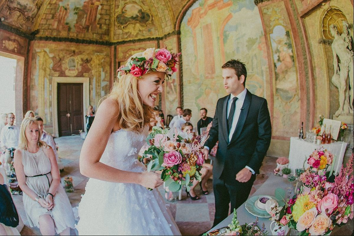 Michelle & Dan — Designer Vrtba Garden Wedding Photography, Prague