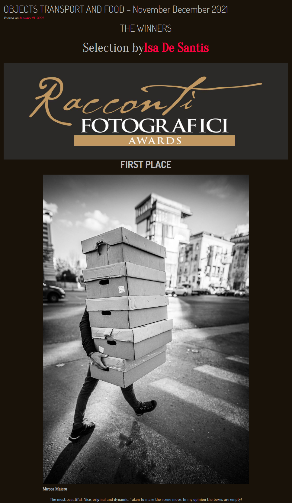 About me. Photography by Mircea Maieru